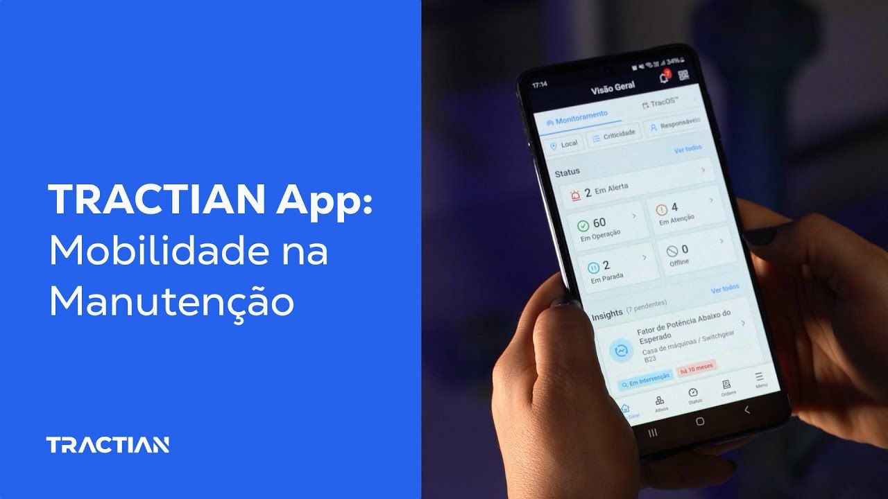 TRACTIAN App - Manutenção Confiável e Portátil | Tractian