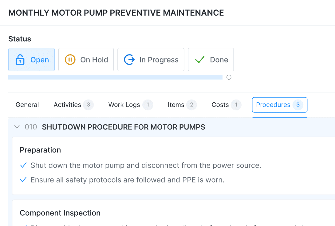 Optimize tasks, standardize your maintenance